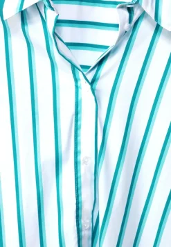 Cecil Blusen*Bluse mit Multicolorstreifen clary mint