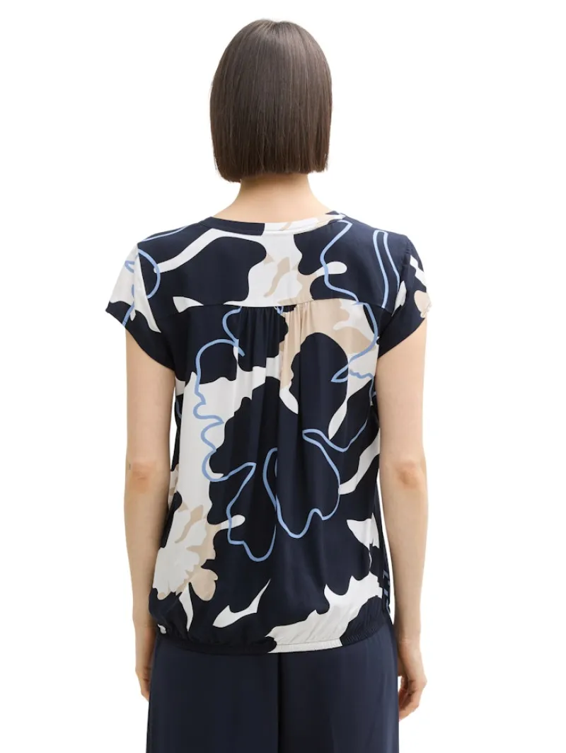 Tom Tailor Blusen*Bluse mit Muster big floral shapes design