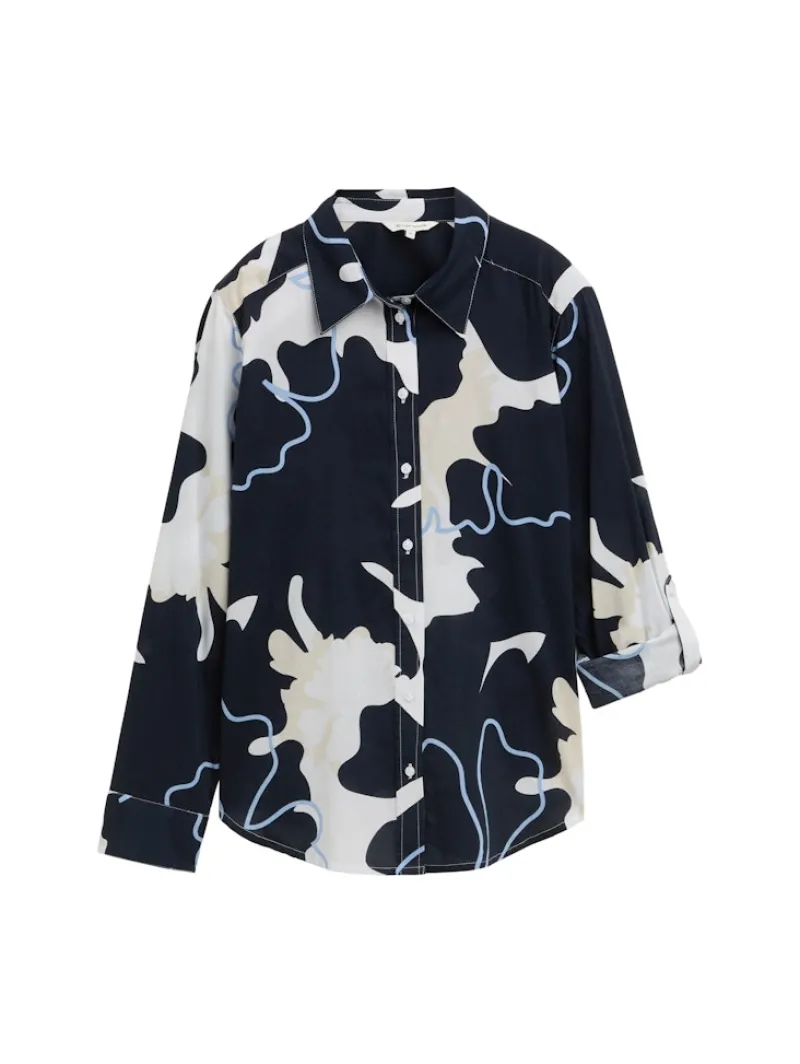 Tom Tailor Blusen*Bluse mit Muster big floral shapes design