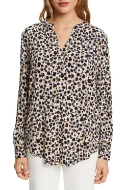 Esprit Blusen*Bluse mit Muster sand