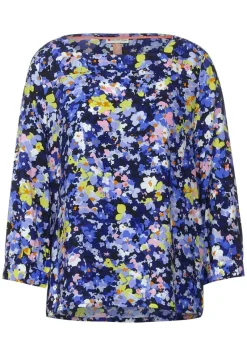 Street One Blusen*Bluse mit Print grand blue