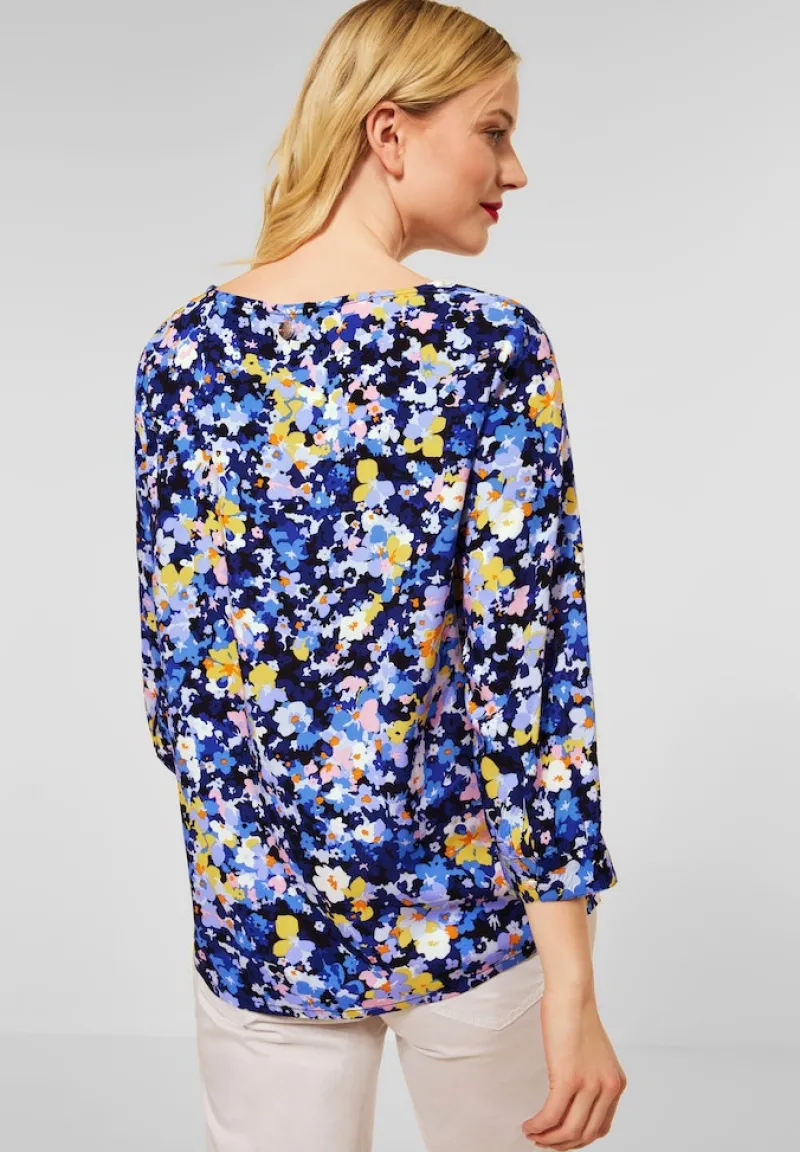 Street One Blusen*Bluse mit Print grand blue