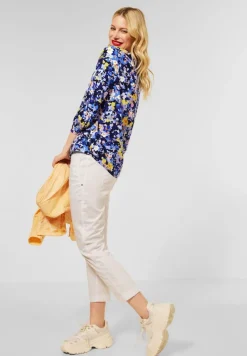 Street One Blusen*Bluse mit Print grand blue
