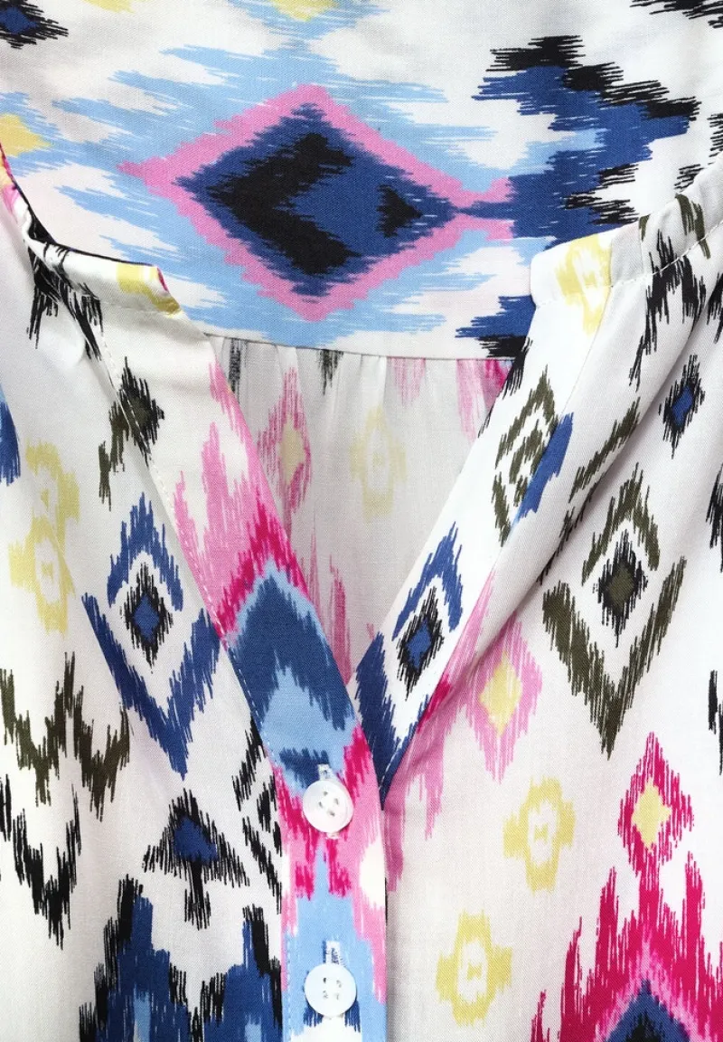Cecil Blusen*Bluse mit Print vanilla white