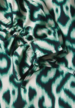 Street One Blusen*Bluse mit Raffung am Arm hunter green