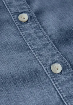 STREET ONE STUDIO Blusen*Bluse mit Rüschendetails medium blue soft washed