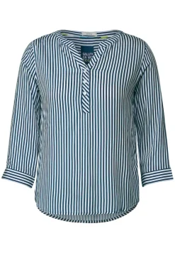 Cecil Blusen*Bluse mit Streifen teal blue