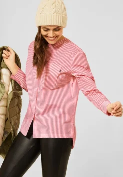 Cecil Blusen*Bluse mit Streifenmuster rose pepper