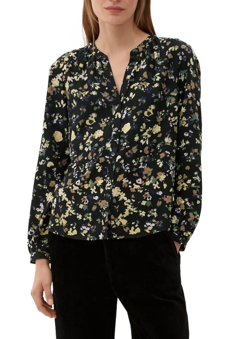 s.Oliver Blusen*Bluse Schwarz