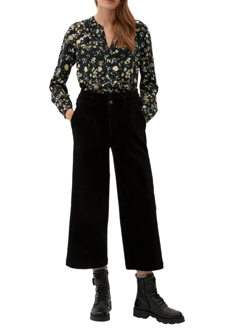 s.Oliver Blusen*Bluse Schwarz