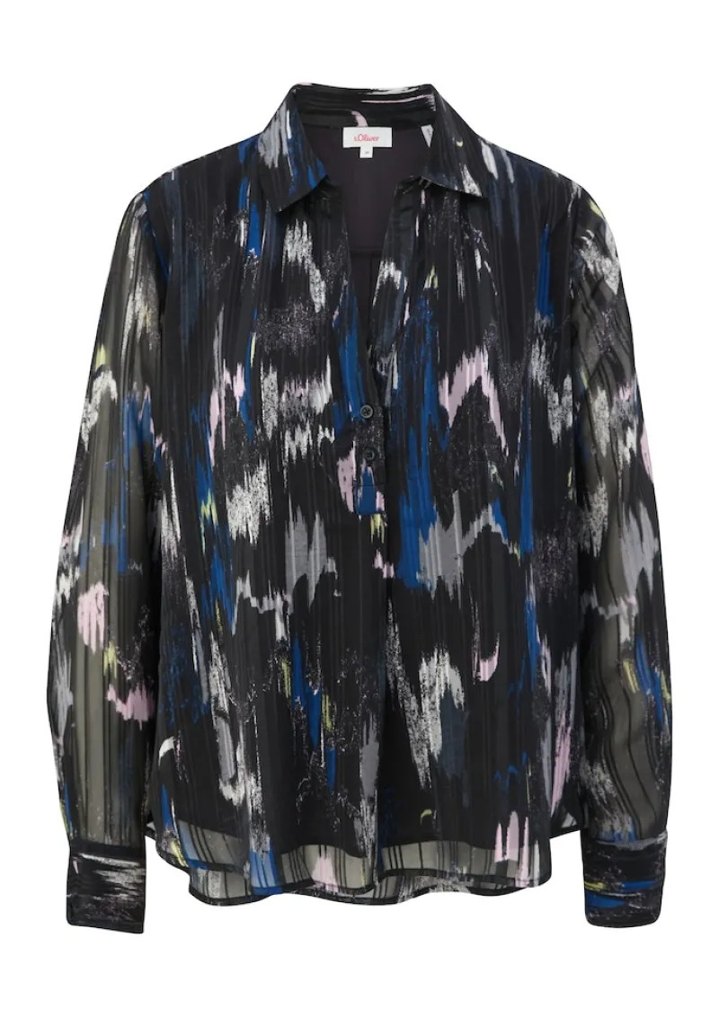 s.Oliver Blusen*Bluse Schwarz