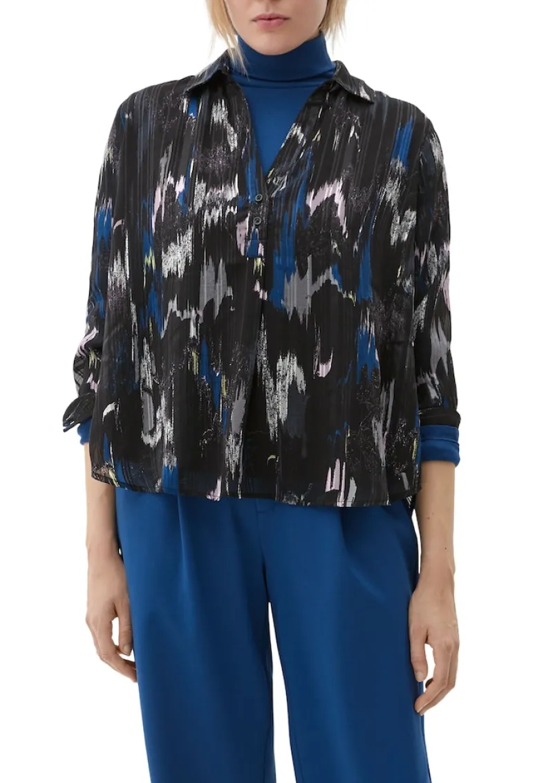 s.Oliver Blusen*Bluse Schwarz