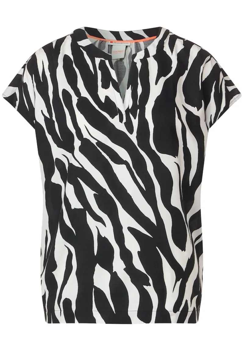 Street One Blusen*Blusenshirt Black