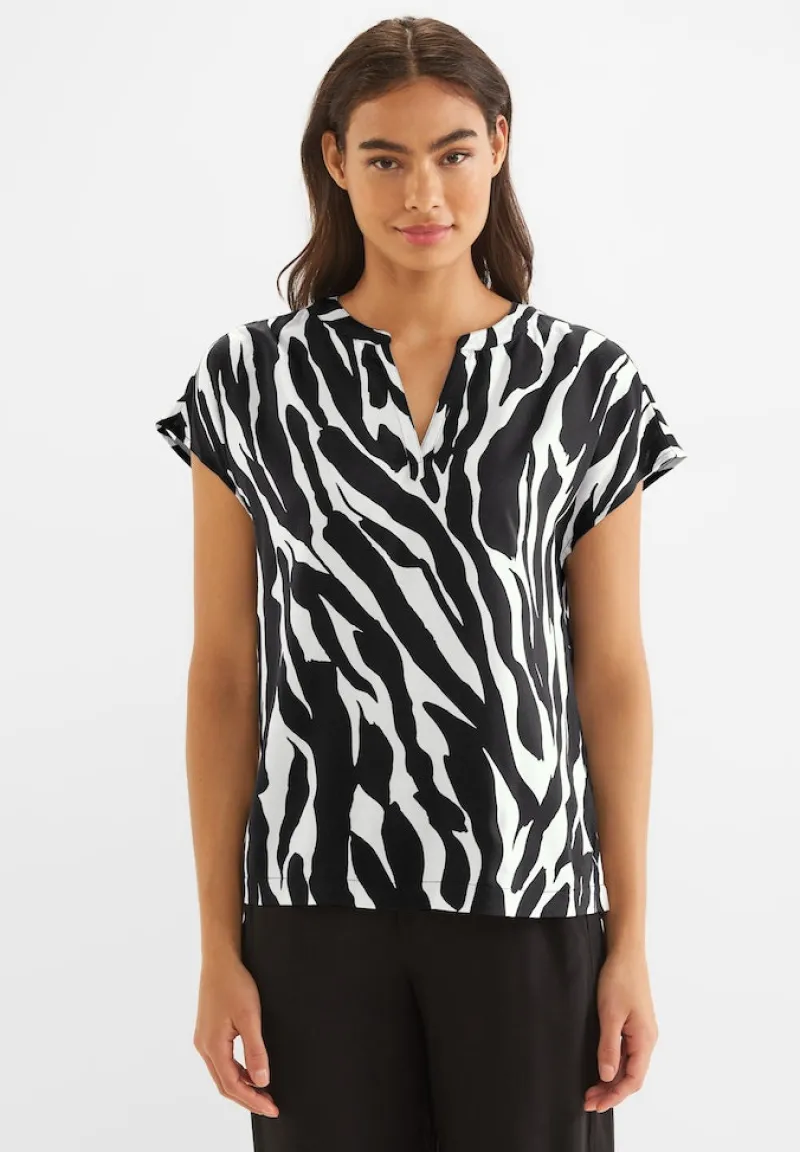 Street One Blusen*Blusenshirt Black