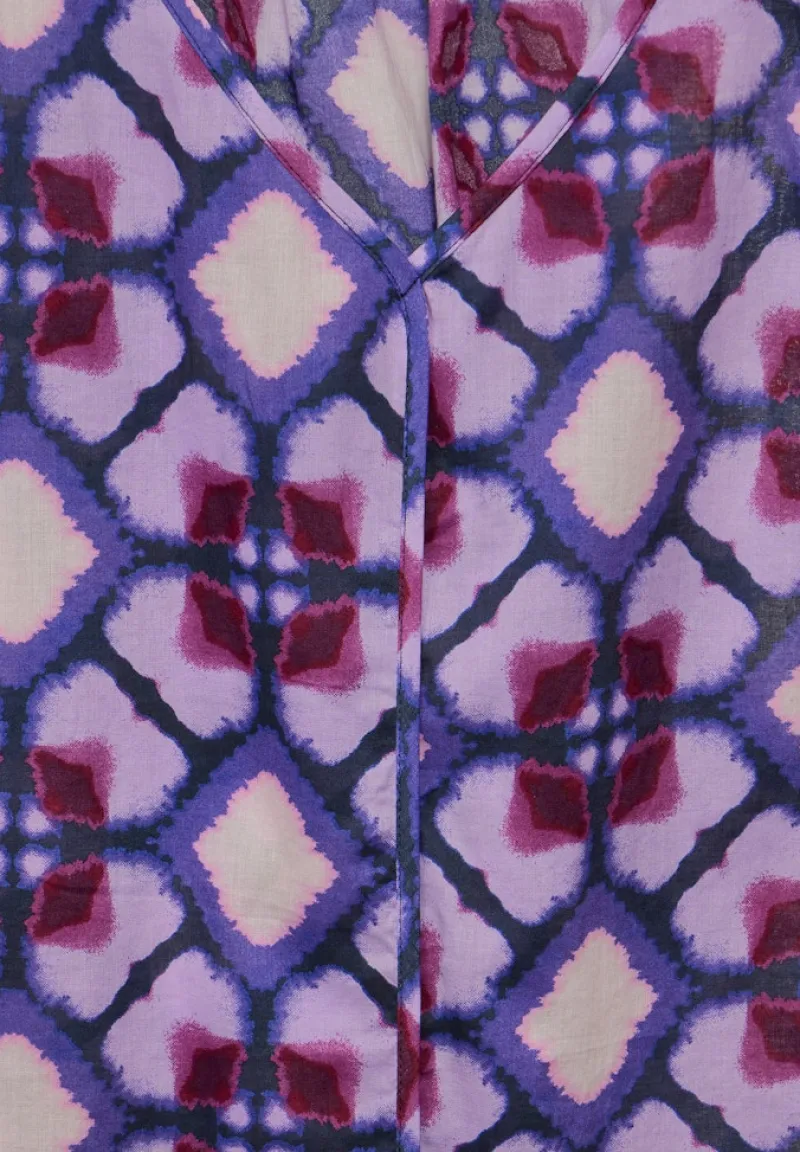 Street One Blusen*Blusenshirt mit Print bellflower lilac