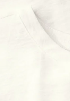 STREET ONE STUDIO Blusen*Blusenshirt mit Schlitzen off white