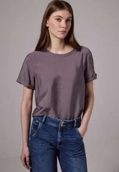 STREET ONE STUDIO Blusen*Blusenshirt mit Schlitzen hazy rose