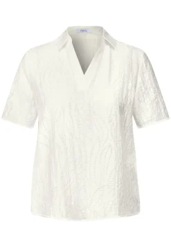 Cecil Blusen*Blusenshirt mit Struktur vanilla white