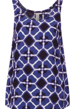 Street One Shirts*Blusentop mit Print violet blue