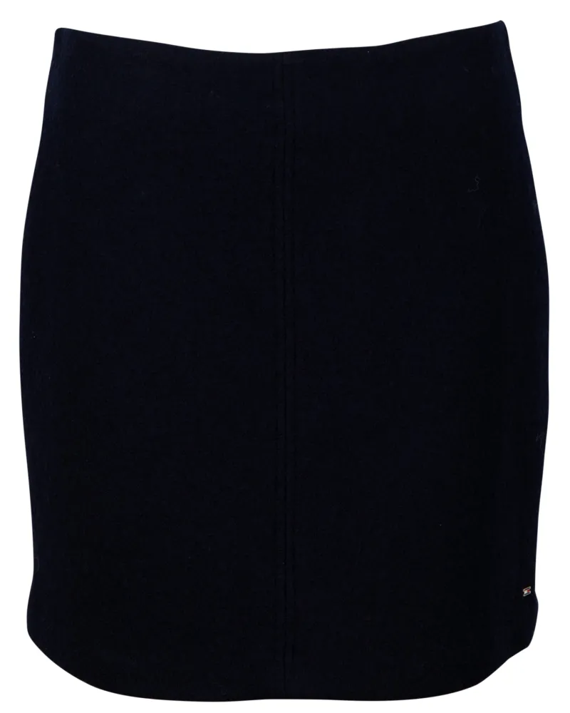 Tommy Hilfiger Röcke*BOILED WOOL MINI SKIRT desert sky