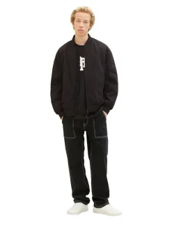 Tom Tailor Denim Jacken*Bomber Jacke Black