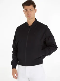 Calvin Klein Jeans Jacken*BOMBER JACKET ck black