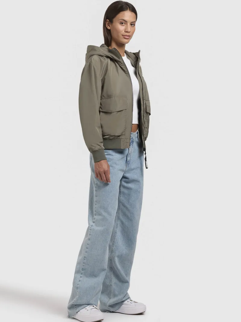 Khujo Jacken*Bomberjacke Anov graugrün