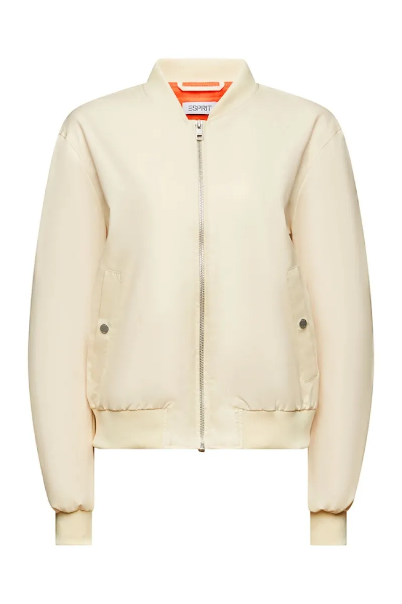 Esprit Jacken*Bomberjacke aus Satin sand