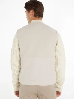 Calvin Klein Westen|Big Boys*BONDED FLEECE VEST stony beige