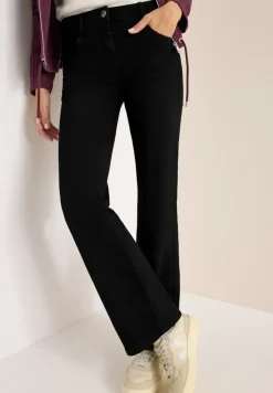 Cecil Jeans*Bootcut Jeans Black