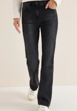 Cecil Jeans*Bootcut Jeans black washed