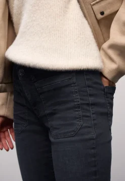 Street One Jeans*Bootcut Jeans blue black soft wash