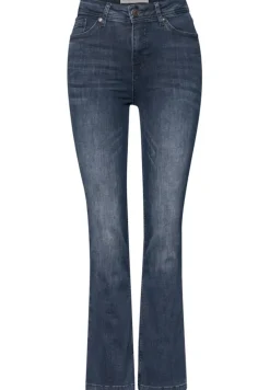 Street One Jeans*Bootcut Jeans blue black random washed