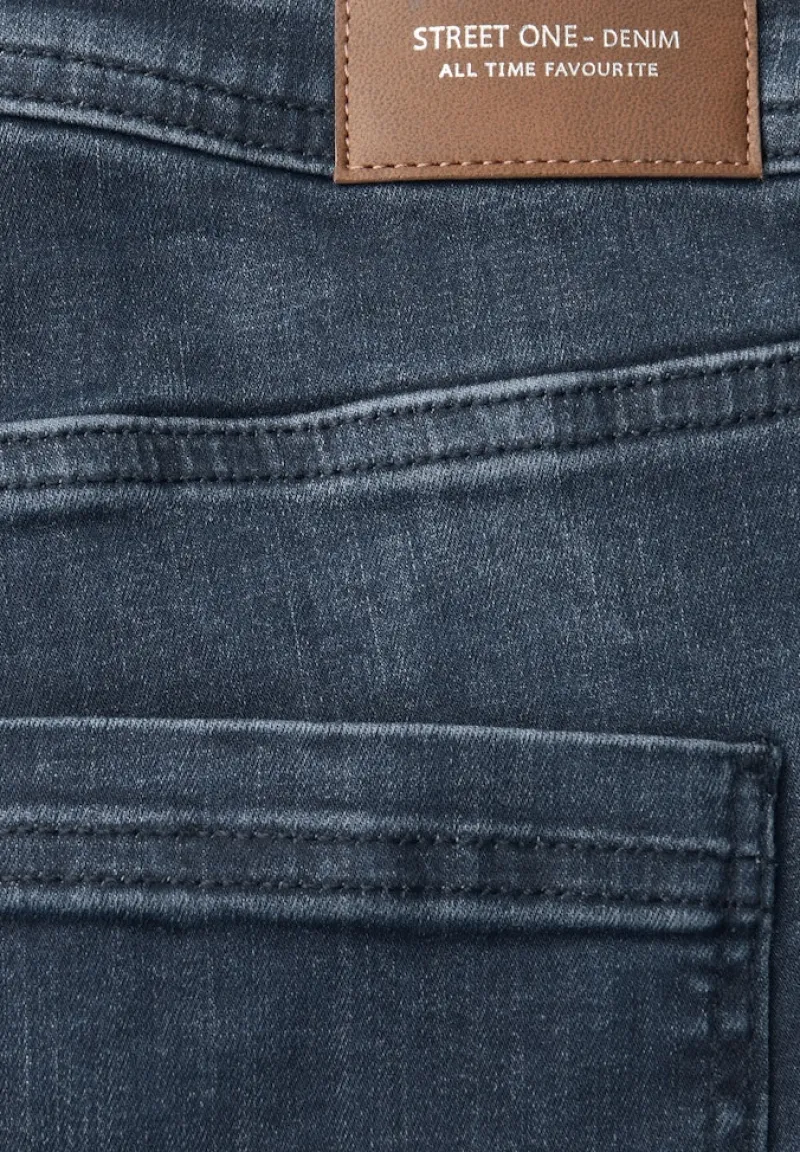 Street One Jeans*Bootcut Jeans blue black random washed