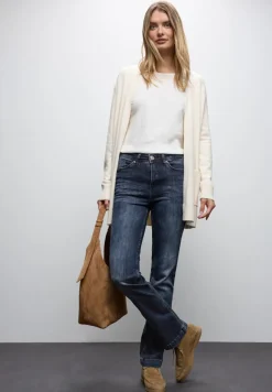 Street One Jeans*Bootcut Jeans blue black random washed