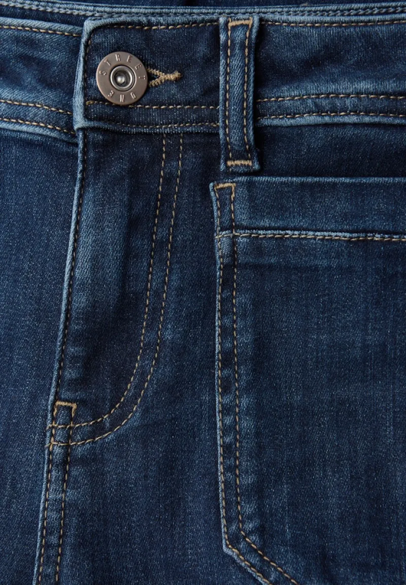 Street One Jeans*Bootcut Jeans dark blue washed
