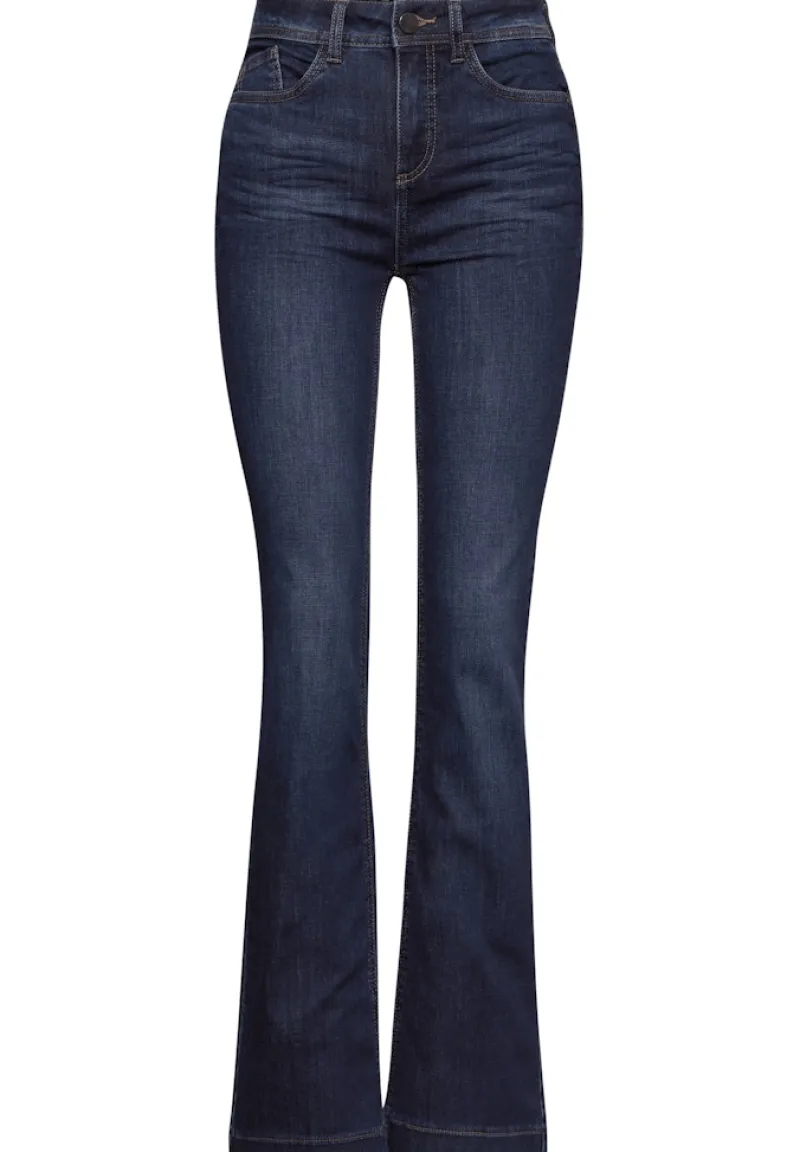 Street One Jeans*Bootcut Jeans dark indigo slightly washed