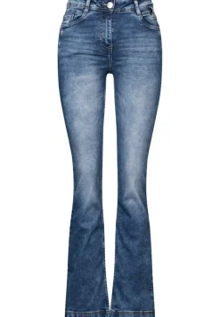Cecil Jeans*Bootcut Jeans mid blue wash