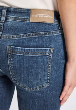 Street One Jeans*Bootcut Jeans soft mid blue washed