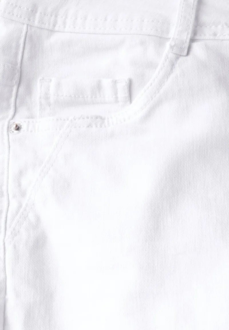 Cecil Jeans*Bootcut Jeans white