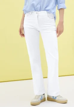 Cecil Jeans*Bootcut Jeans white