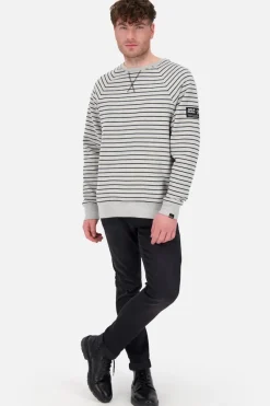 Alife & Kickin Pullover & Sweatshirts|Big Boys*BorisAK Z Sweatshirt cloudy melange