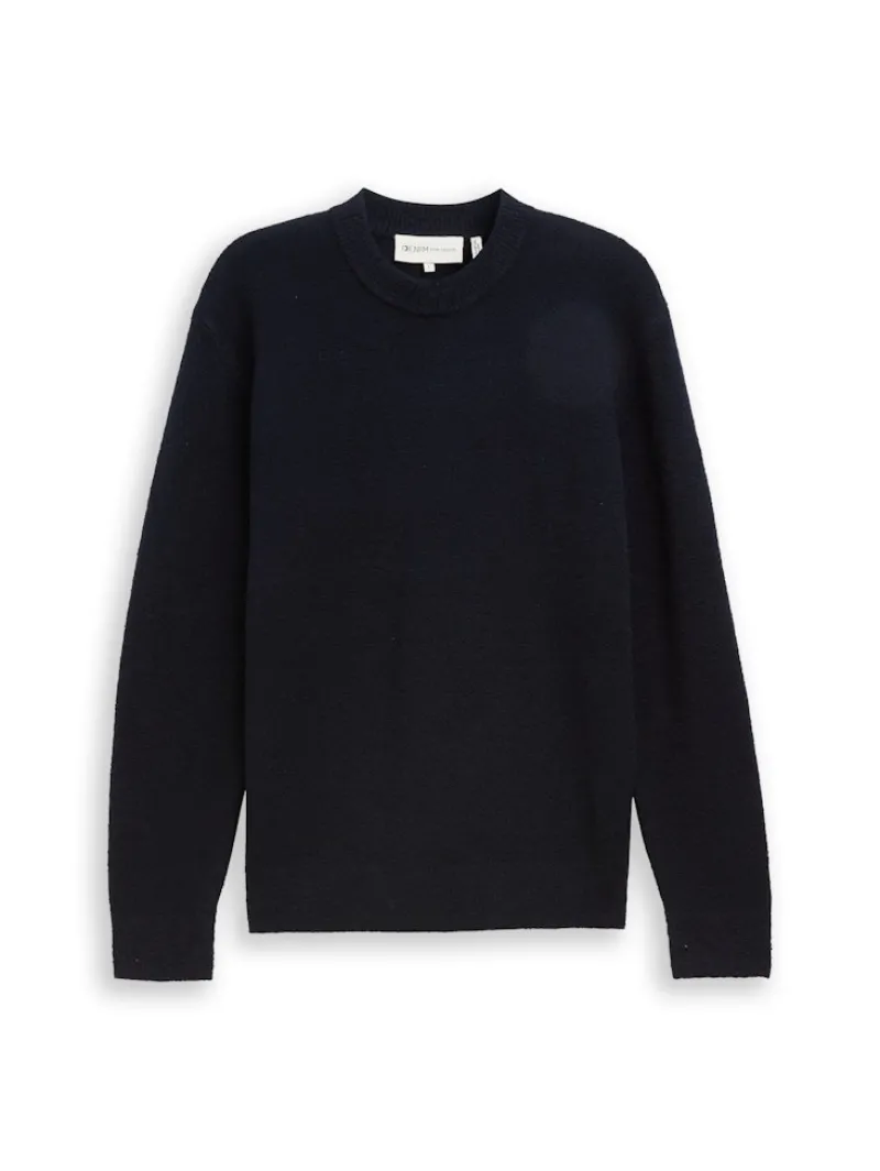 Tom Tailor Denim Pullover & Sweatshirts*Bouclé Strickpullover sky captain blue