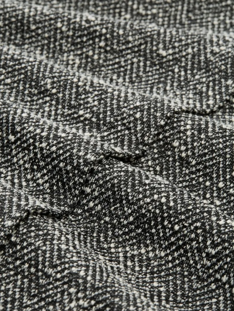 Tom Tailor Röcke*Bouclé Wickelrock salt pepper boucle structure