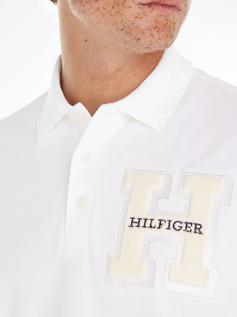 Tommy Hilfiger Shirts|Big Boys*BOUCLE H EMBRO REG POLO white