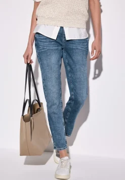 Street One Jeans*Boyfriend Jeans medium blue authentic