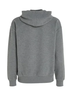 Calvin Klein Pullover & Sweatshirts|Big Boys*BRUSHED FLEECE COMFORT HOODIE dark grey heather
