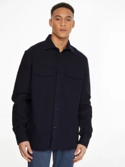Tommy Hilfiger Hemden*BRUSHED OVERSHIRT desert sky