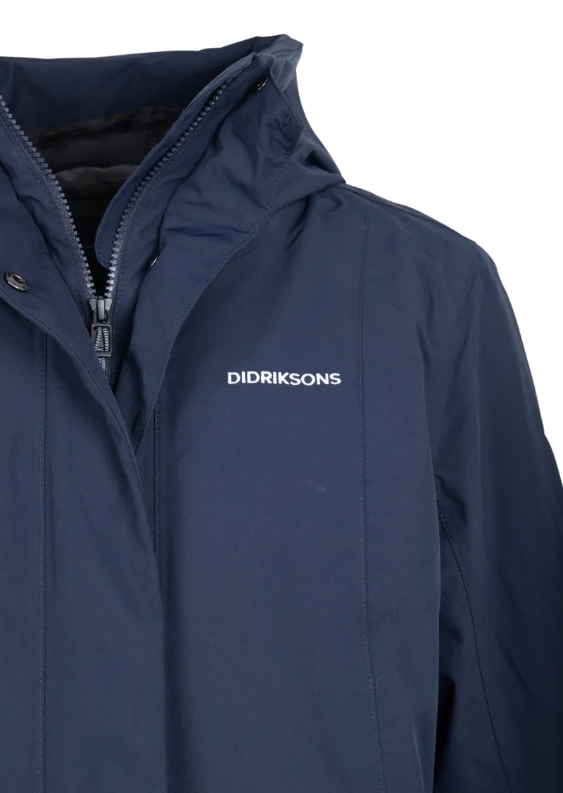 Didriksons Jacken*Cajsa Parka Blau