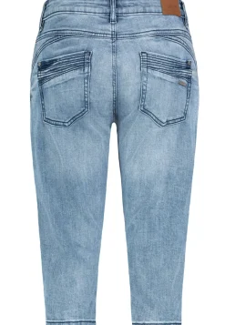 Eight 2 Nine Shorts*Capri Jeans Light Blue Denim